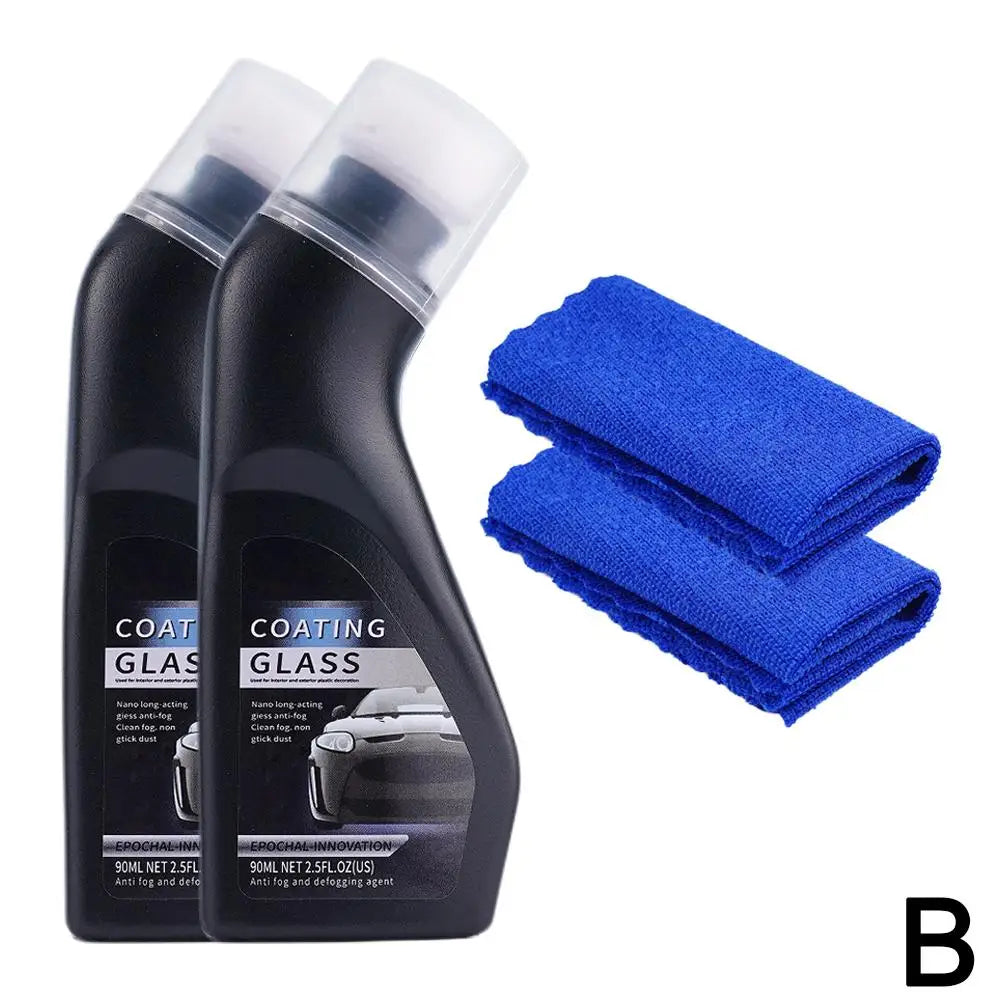 Spray antivaho para coches, agente de recubrimiento antivaho para cristales, desempañador de ventanas, pantallas, espejos y parabrisas.