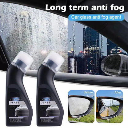 Spray antivaho para coches, agente de recubrimiento antivaho para cristales, desempañador de ventanas, pantallas, espejos y parabrisas.