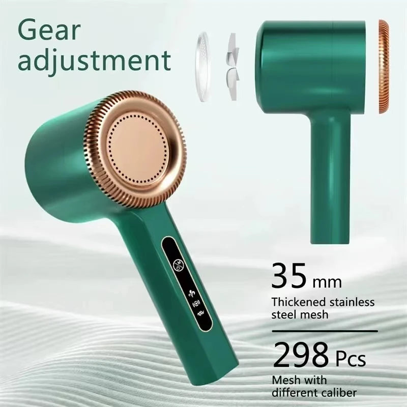 Quitapelusas eléctrico portátil de pellets para ropa, eliminación de bolas de pelo, afeitadora recargable para ropa y suéteres, maquinilla de afeitar para ropa de felpa