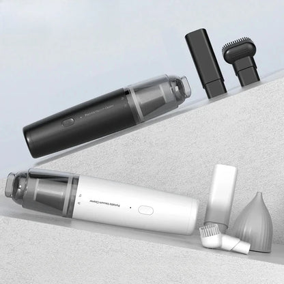 Aspiradora eléctrica para coche, mini, portátil, de alta potencia, inalámbrica, de mano, potente, removedora de polvo, limpieza profunda, para el hogar nuevo.