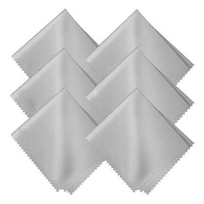 Paquete de 10 paños de microfibra para limpiar pantallas de gafas, accesorios para gafas y pantallas de teléfonos móviles.