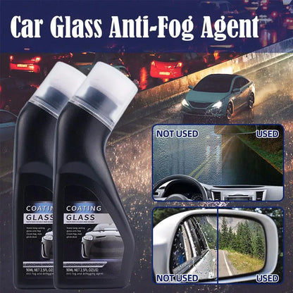 Spray antivaho para coches, agente de recubrimiento antivaho para cristales, desempañador de ventanas, pantallas, espejos y parabrisas.