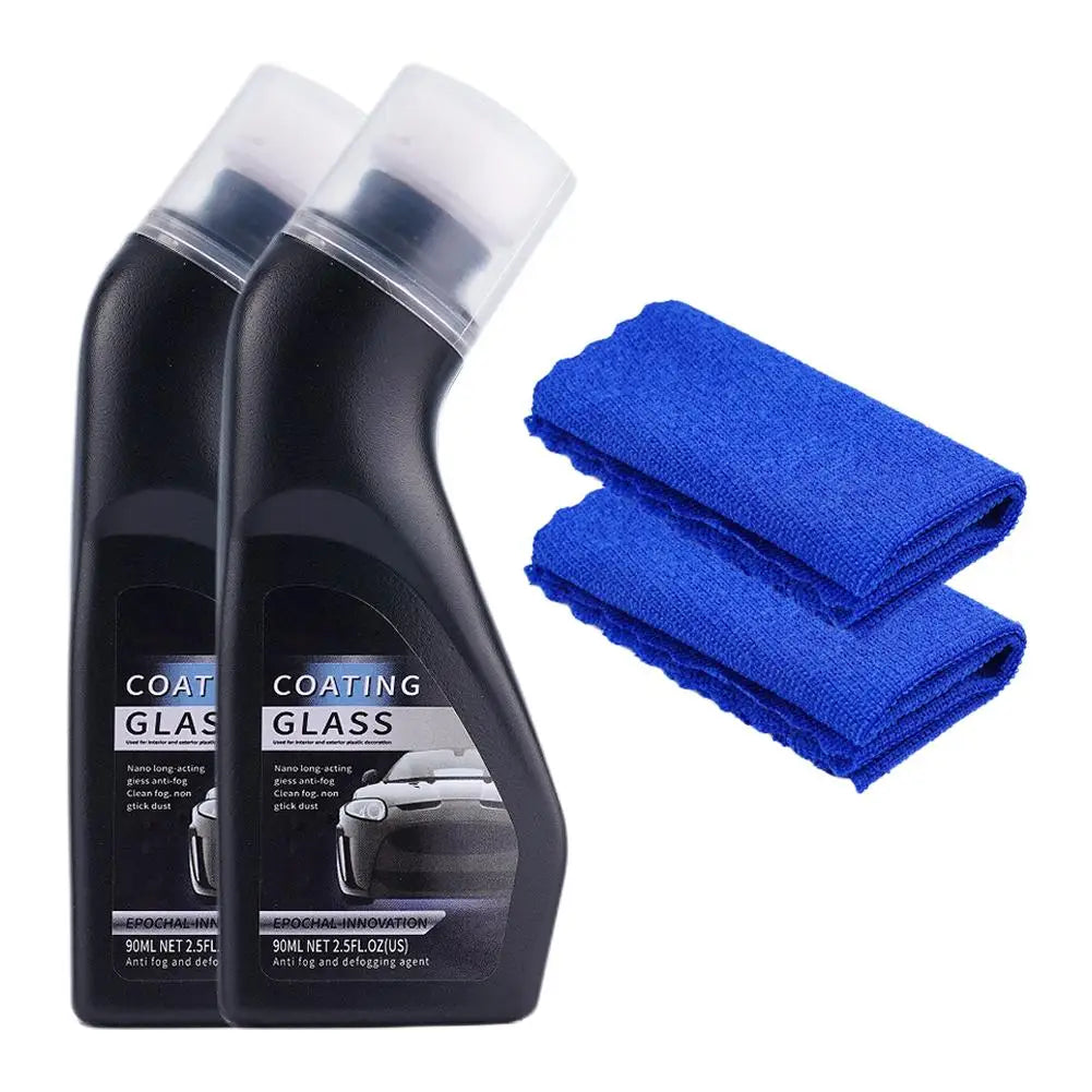 Spray antivaho para coches, agente de recubrimiento antivaho para cristales, desempañador de ventanas, pantallas, espejos y parabrisas.