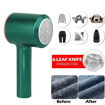 Quitapelusas eléctrico portátil de pellets para ropa, eliminación de bolas de pelo, afeitadora recargable para ropa y suéteres, maquinilla de afeitar para ropa de felpa