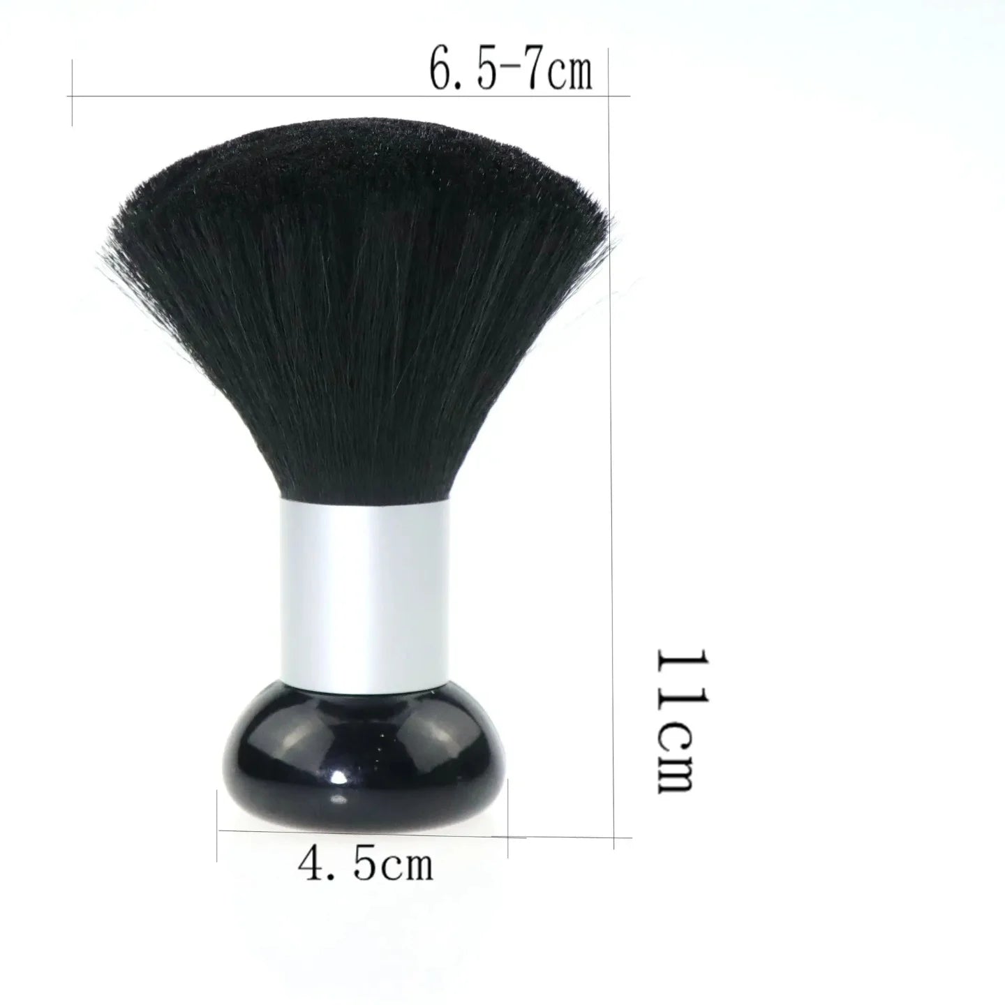 Marseilis-cepillo suave para quitar el polvo del cuello, cepillo suave para cortar el pelo, limpieza del cuello y Facial